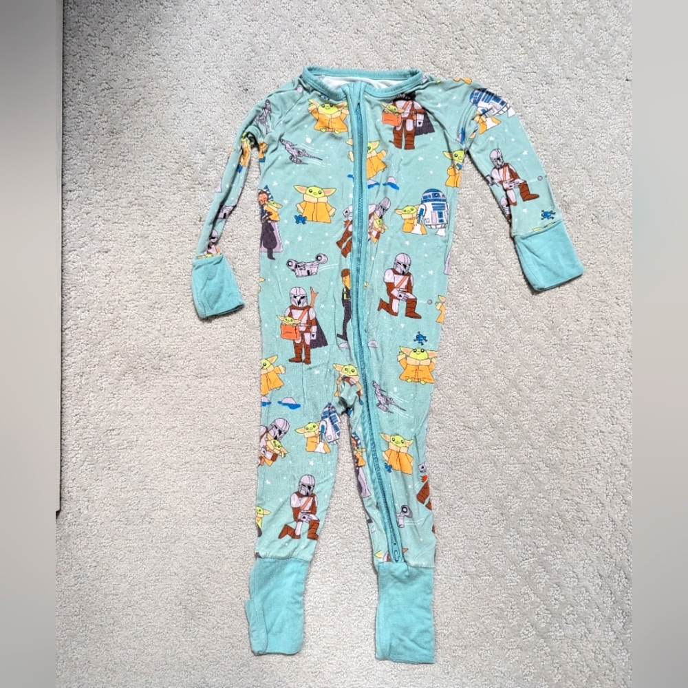 Little Sleepies Mandalorian Zippy 6-12m